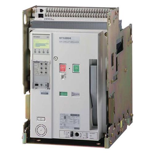 ACB MITSUBISHI 4P 6300A 130kA ( AE6300-SW ) loại cố định